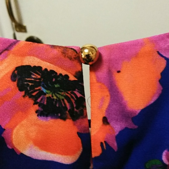 Floral summer, sun dress - Picture 4 of 4